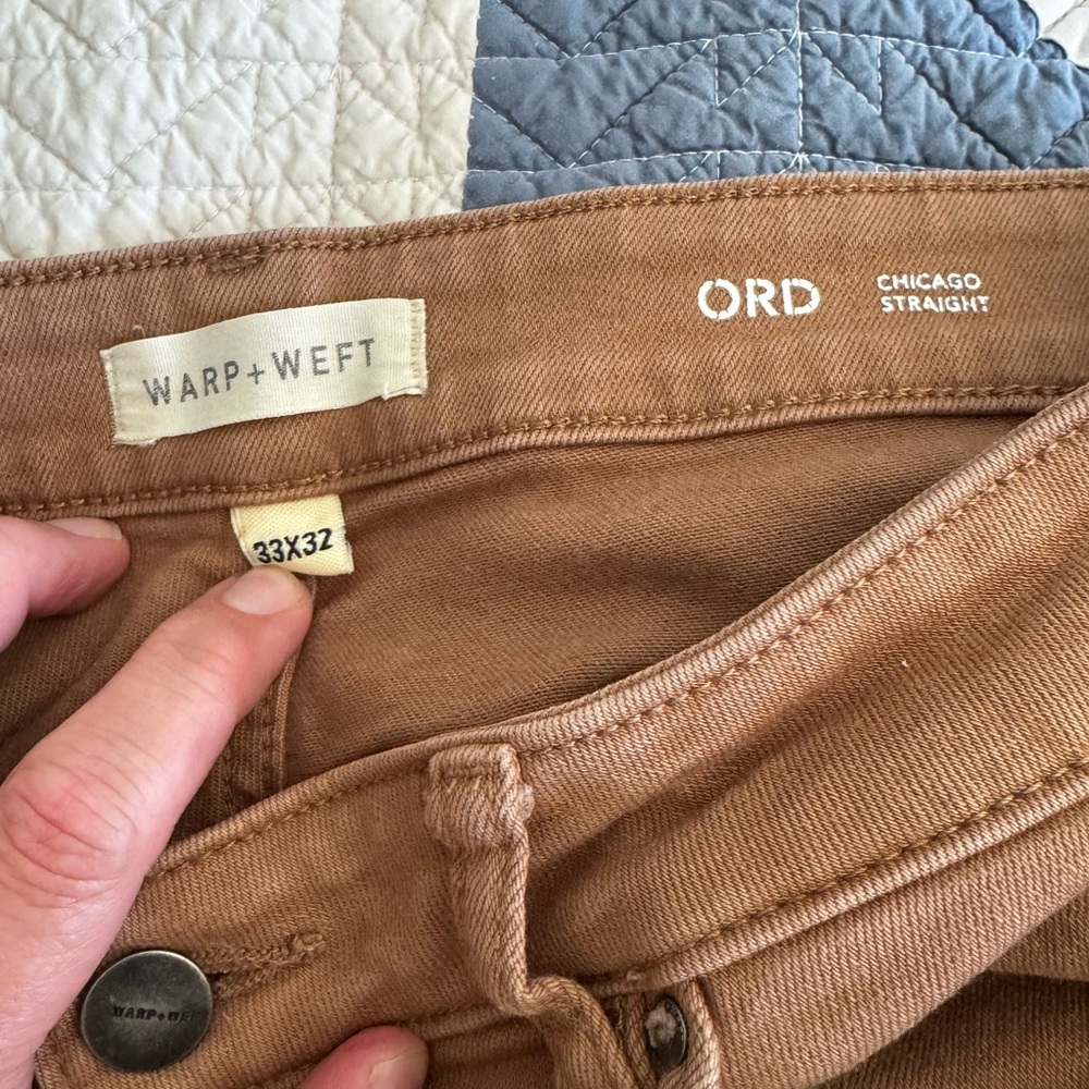 Warp + Weft ORD Straight Fit pants